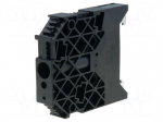 Holder | Application: PPV,PRV | black | TS35 | -25&divide;70&deg;C | UL94V-0
