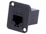 Coupler | EH | Cat: 5e | RJ45 socket,both sides | Case: XLR standard