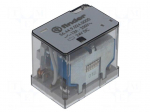 Relay: electromagnetic | 4PDT | Ucoil: 24VDC | 12A/250VAC | 12A/30VDC