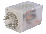 Relay: electromagnetic | 3PDT | Ucoil: 230VAC | 10A/250VAC | 10A/24VDC