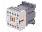 Contactor: 3-pole | NO x3 | Auxiliary contacts: NO | 24VDC | 9A | W: 45mm