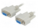 Cable | D-Sub 9pin socket,both sides | Len: 2m | connection 1: 1