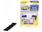 Tape: fixing | W: 25mm | L: 0.025m | double-sided | black