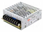 Power supply: switched-mode | modular | 51W | 5VDC | 99x97x36mm | 24VDC