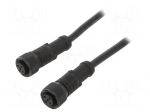 Cable: for sensors/automation | PIN: 5 | M12-M12 | B code-Profibus