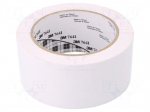 Tape: marking | white | L: 33m | W: 50mm | V: self-adhesive