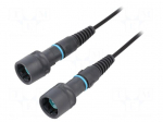 Connector: fiber optic | patchcord | PIN: 2 | multi mode duplex (MM)