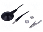 Ground cord | ESD | Application: for earthing ESD matts to ground