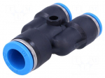 Push-in fitting | straight,Y-Yap spliYYer | -0.95&divide;6bar | Mat: PBT
