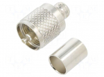 Connector: UHF (PL-259) | plug | male | straight | soldering,crimped