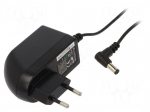 Power supply: switching | mains,plug-in | 12VDC | 2A | 24W | 81.39%