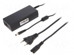 Power supply: switching | 12VDC | 5A | Out: 5,5/2,5 | 60W | 90&divide;264VAC