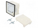 Ammeter | on panel | I DC: 0&divide;10A | Class: 1.5 | Length: 95mm | 600V | MA19