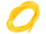Markers | Marking: empty | 1.1&divide;2.5mm | H: 3mm | A: 6mm | -30&divide;100&deg;C | leaded
