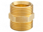 MKV connection fitting | Ext.thread: G 3/4" | 28mm | brass