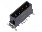 Connector: PCB to PCB | socket | male | PIN: 10(2+8) | straight | SMT