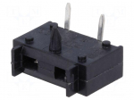 Fuse holder | 10.9mm | 15A | THT | Leads: for soldering | UL94V-0 | 32V