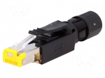 Connector: RJ45 | plug | PIN: 8 | Cat: 6 | shielded | 8p8c | &Oslash;cable: 4.5&divide;9mm