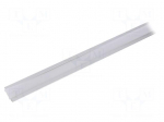 Profiles for LED modules | white | natural | L: 2m | GROOVE10