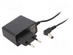 Power supply: switching | mains,plug-in | 15VDC | 1A | 15W | 84.1%