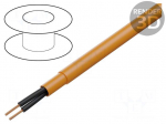 Wire | PUR-ORANGE-OZ | 2x0.75mm2 | unshielded | 300V,500V | Cu | orange