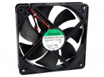Fan: DC | axial | 24VDC | 120x120x25mm | 183.8m3/h | 44.5dBA | ball | 24AWG