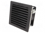 Fan: AC | axial | 230VAC | 67m3/h | 44dBA | IP54 | 145x75x145mm | black