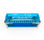 Distribution block 2x15, 125A/500V