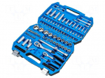 Wrench-set | 6-angles,socket spanner | 1/2",1/4" | 144pcs.