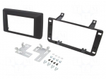 Radio frame | Dacia | 2 DIN | black