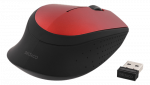 Mouse DELTACO, wireless, 1200 DPI, red / MS-462