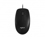 Logitech | Mouse | M100 | Optical mouse | Optical | Wired | Black