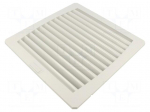 Filter | Cutout: 223x223mm | D: 38mm | IP54 | Mounting: push-in | grey