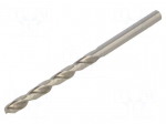 Drill bit | for metal | &Oslash;: 4.8mm | high speed steel grounded HSS-G