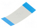 FFC tape | Cores: 20 | Tape ph: 1mm | L: 51mm | 60V