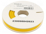 Heat shrink sleeve | glueless | 2: 1 | 9.5mm | L: 13m | yellow