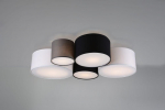 Trio Hotel griestu lampa 5xE27 multicolor  693900517 4017807399547