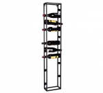 Anna wine rack 25 x 135 cm melns