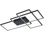 Trio Lighting WiZ Thiago LED ceiling lamp 115 cm anthracite RGBW lampa