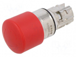 Switch: emergency stop | 22mm | Stabl.pos: 2 | red | IP66,IP67,IP69K