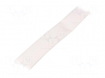 Heat shrink sleeve | thin walled | 3: 1 | 18mm | L: 30m | white | reel