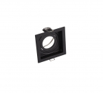 Trio Kenai recessed spotlight GU10 9 cm matt black square gaismeklis 651600132 4017807455977