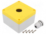 Enclosure: for remote controller | 22mm | X: 90mm | Y: 90mm | Z: 60mm