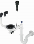 Siphon for 1-bowl granite sink - Space-Saver