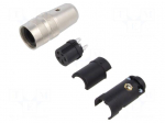 Connector: M16 | plug | female | PIN: 4 | 6A | 150V | 680 | soldering | IP40