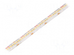 LED tape | white warm | LED/m: 240 | 10mm | IP65 | 120&deg; | 4.8W/m | Thk: 3mm