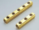 Kolektors 3/4"x1/2"F 38mm 6-ceļu, misiņ&scaron; Kolektors 3/4"x1/2"F 38 mm misiņa