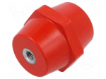 Support insulator | L: 50mm | &Oslash;: 35mm | 2kV | UL94V-0 | Thread len: 17mm