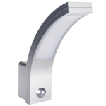 Uued tooted // Lampa LED z czujnikiem ruchu Maclean, czujnik ruchu PIR, kolor srebrny, 10W, IP54, 750lm, barwa neutralna biała (4000K) MCE244 S