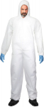 Jalan&otilde;ud, t&ouml;&ouml;riided | Isikukaitsevahendid // T&ouml;&ouml;-, kaitse-, k&otilde;rgn&auml;htavusega riided // Kombinezon ochronny biały, 50g/m2, "2xl", ce, lahti